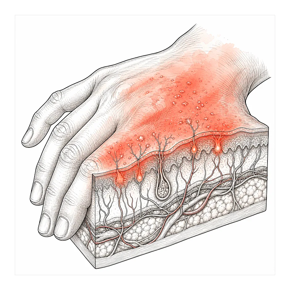 دلایل سوزش شدید پوست دست به دلیل استفاده از مواد شوینده و راهکارها
