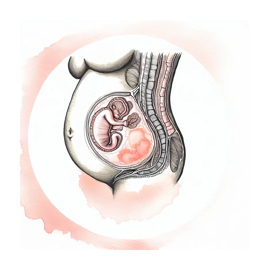 حرکات جنین در کدام قسمت شکم احساس می‌شود؟