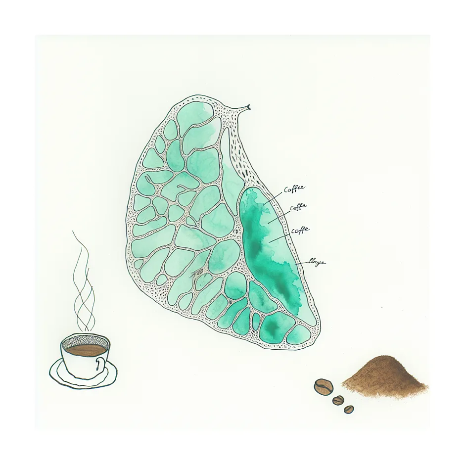 تاثیر قهوه بر غدد لنفاوی و علائم آلرژی