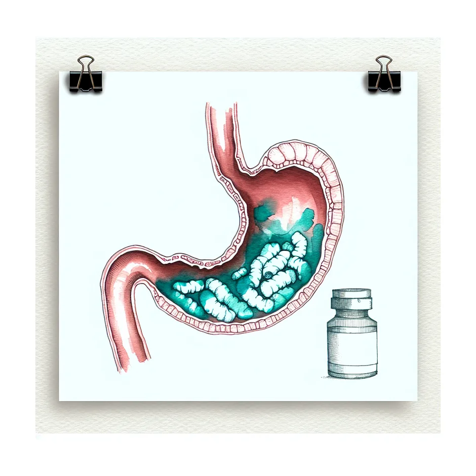 درمان صاف شدن پرزهای معده و التهاب معده