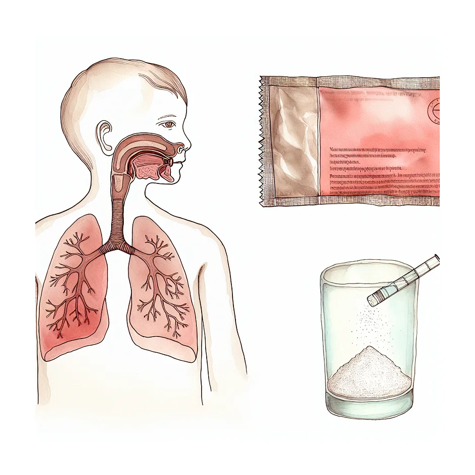 نحوه حل کردن پودر مونته‌لوکاست ۴ میلی‌گرم کودکان