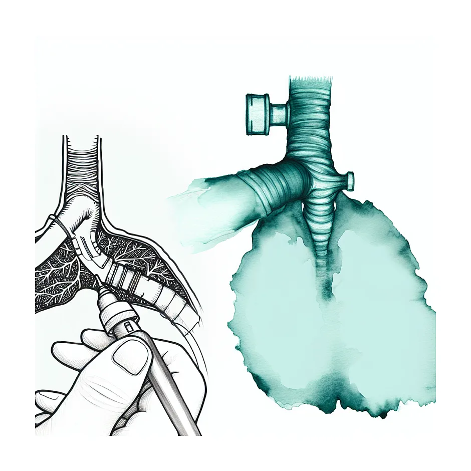 مدت وصل بودن به ونتیلاتور و نیاز به تراکئوستومی