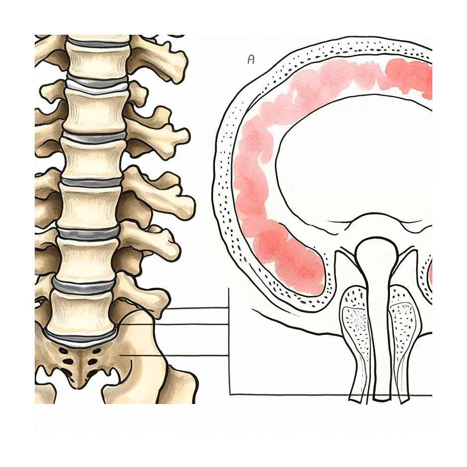ارتباط دیسک کمر L5-S1 با درد بیضه