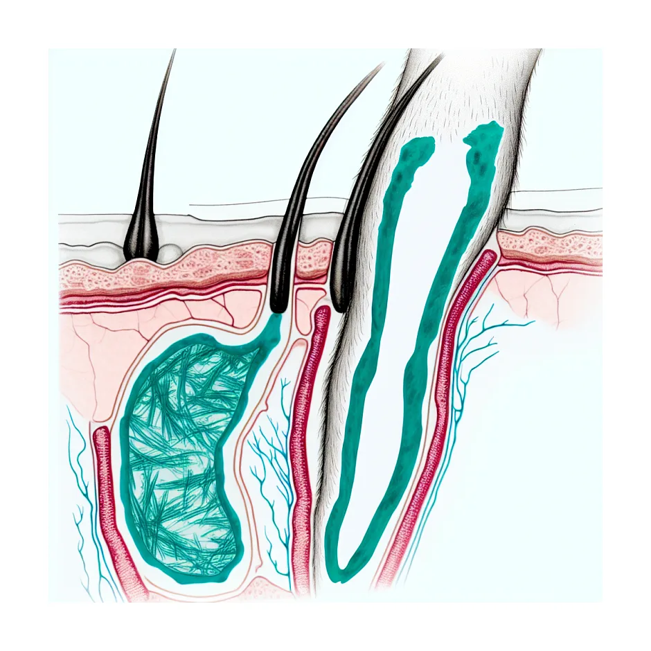 علت ریزش موهای ساق پا و مچ دست و پزشک مناسب