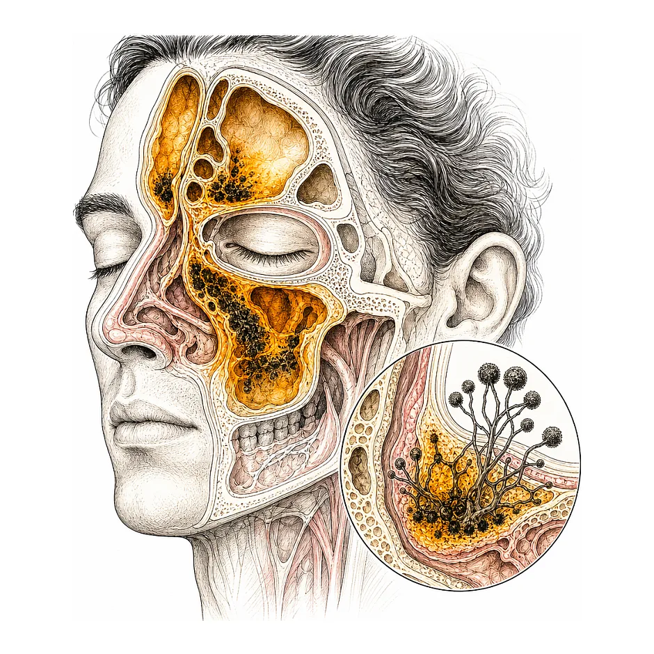 قارچ سیاه چه درمانی دارد؟