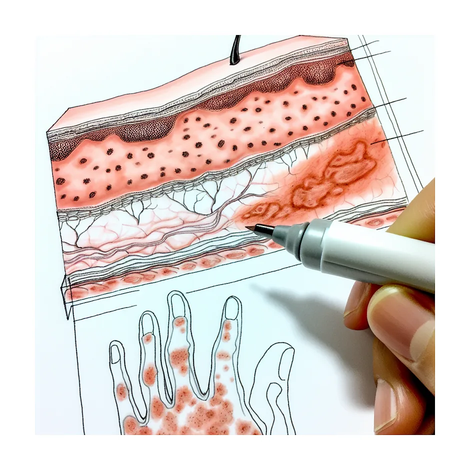 آیا جوش پوستی علامت ایدز است؟