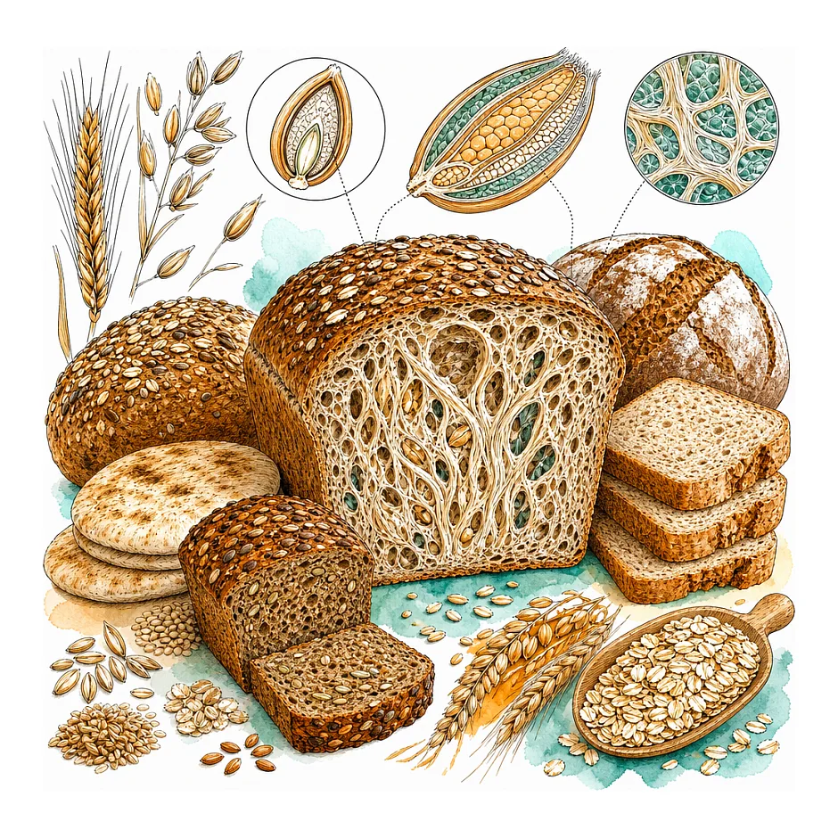 بهترین نان برای بارداری و دیابت بارداری: انتخاب مغذی و سالم