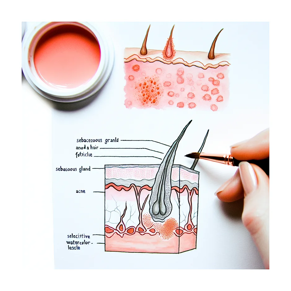 تاثیر ژل آک کیور روی جوش زیرپوستی و لک صورت