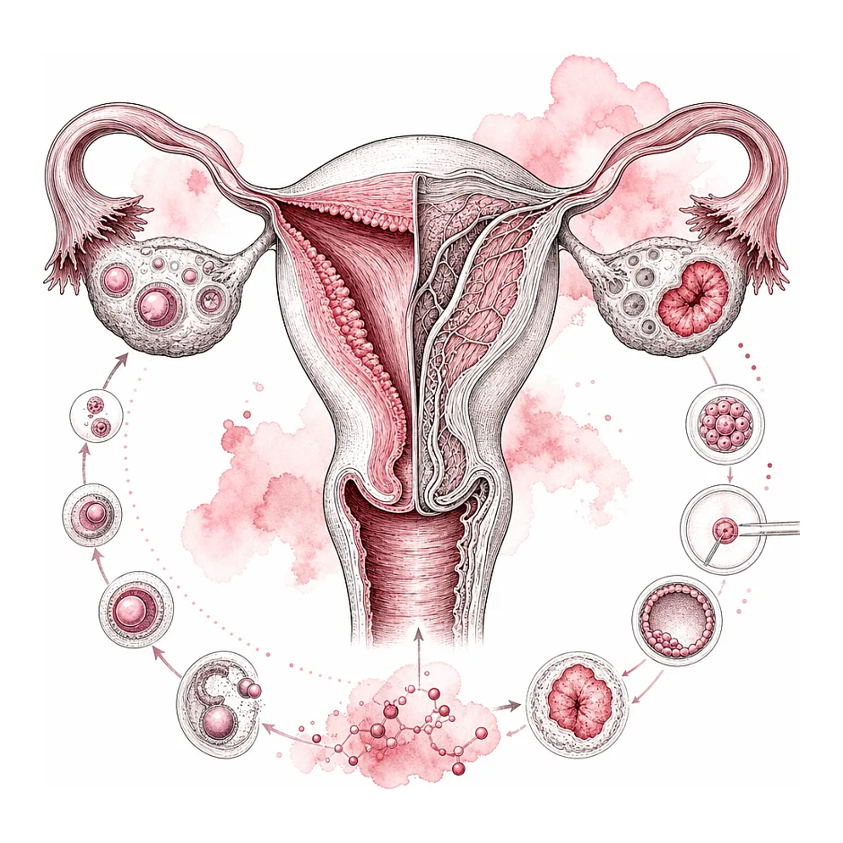 راهکارهای مؤثر برای بازگشت دوره پریود پس از IVF