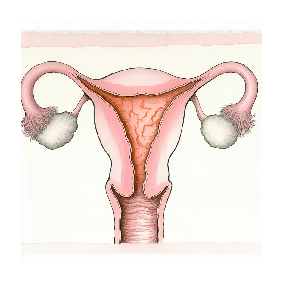 رحم بزرگ و اکوژنیسیته هموژن — راهنمای کوتاه