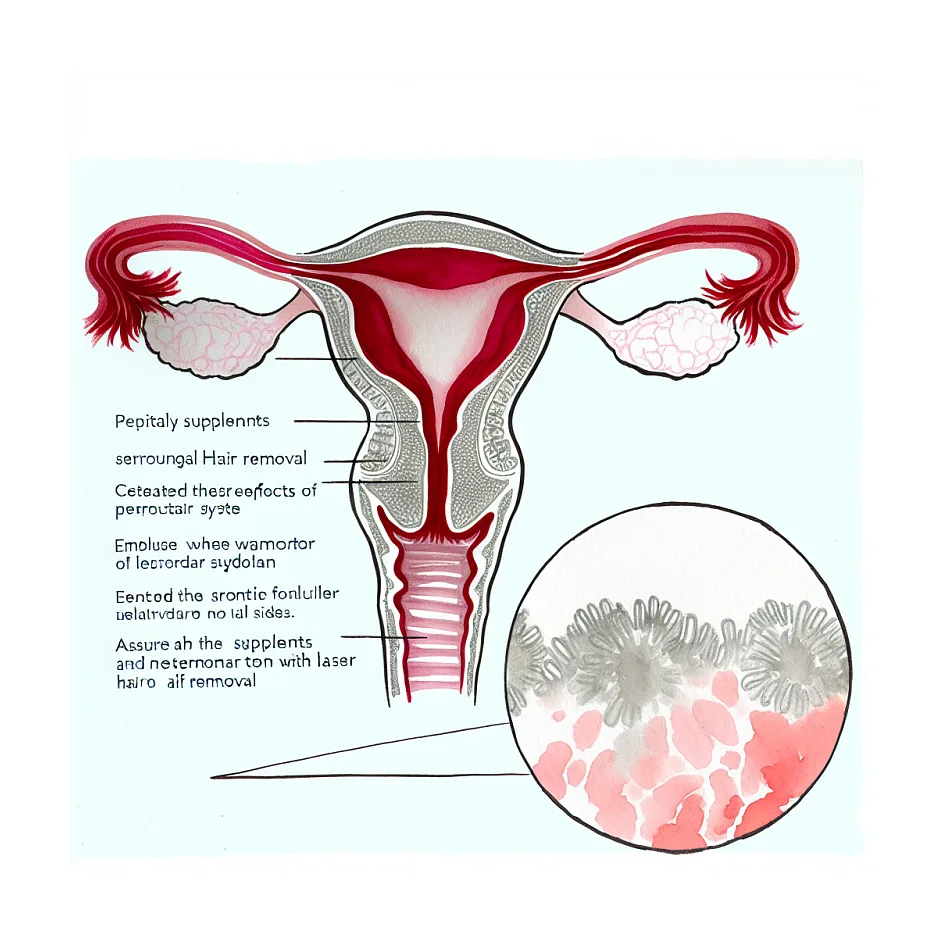 تاثیر مکمل‌ و داروهای تنبلی تخمدان بر لیزر موهای زائد