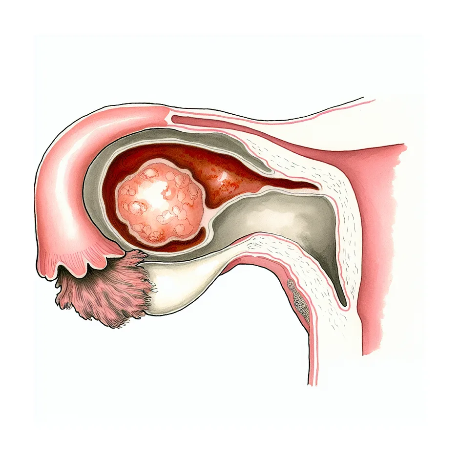 درمان کیست ۲۰ میلیمتری تخمدان و عوارض قرص
