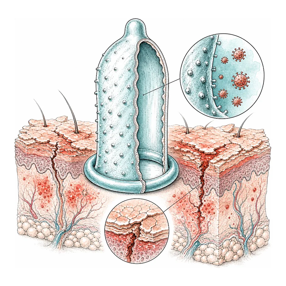 آیا تماس با کاندوم آلوده خطر HIV دارد؟