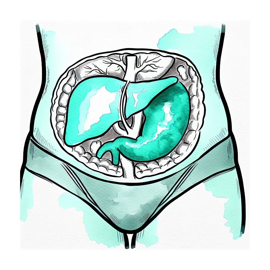 آب آوردن شکم (آسیت): علت و اقدامات فوری