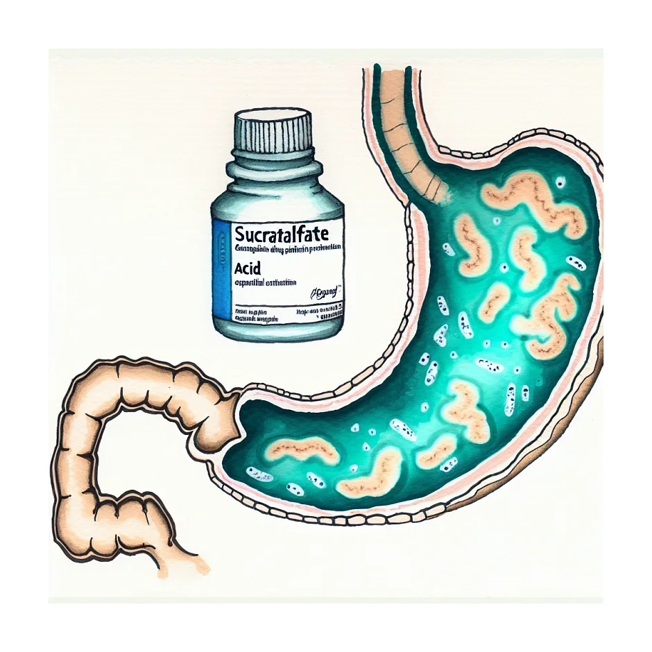 قرص سوکرالفیت ۵۰۰ و تأثیر آن بر اسید معده