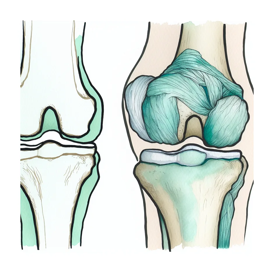 ورم زانو پس از عمل: علت و راهکارهای فوری
