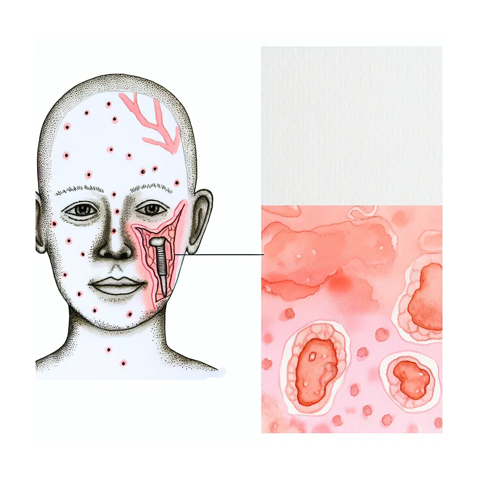 علت جوش های متورم قبل پریودی چیست؟