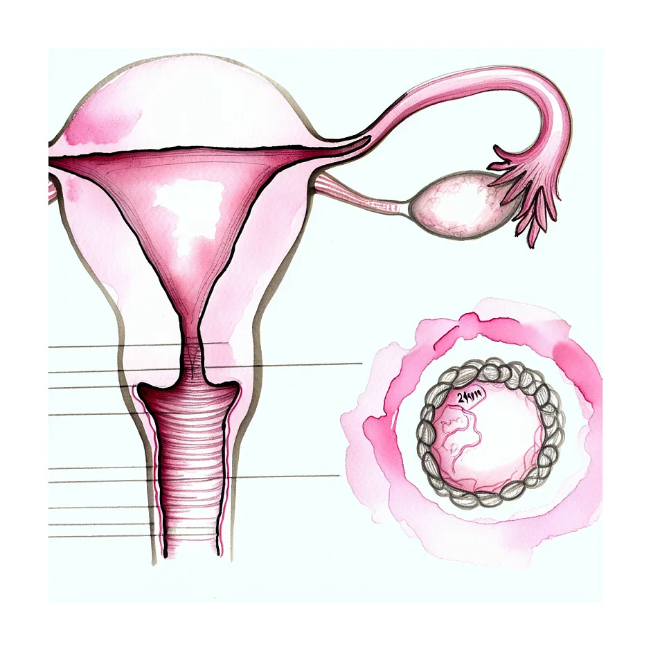 زمان آزاد شدن تخمک بعد از دیدن فولیکول ۲۴ میلی‌متری