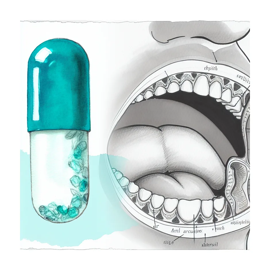 تلخی دهان در روزهای پایانی درمان هلیکوباکتر