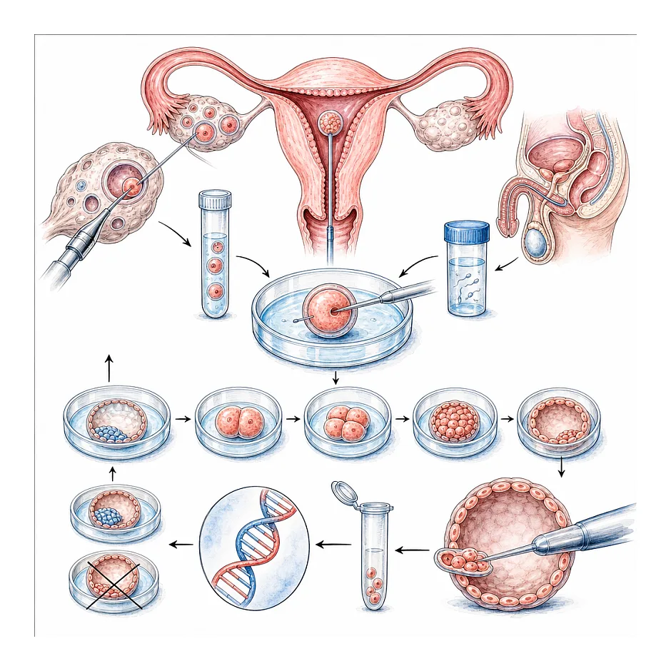 هزینه تعیین جنسیت با روش IVF و PGD در ایران