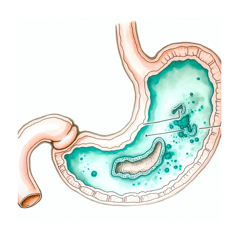 معنی multiple BX were taken در جواب آندوسکوپی