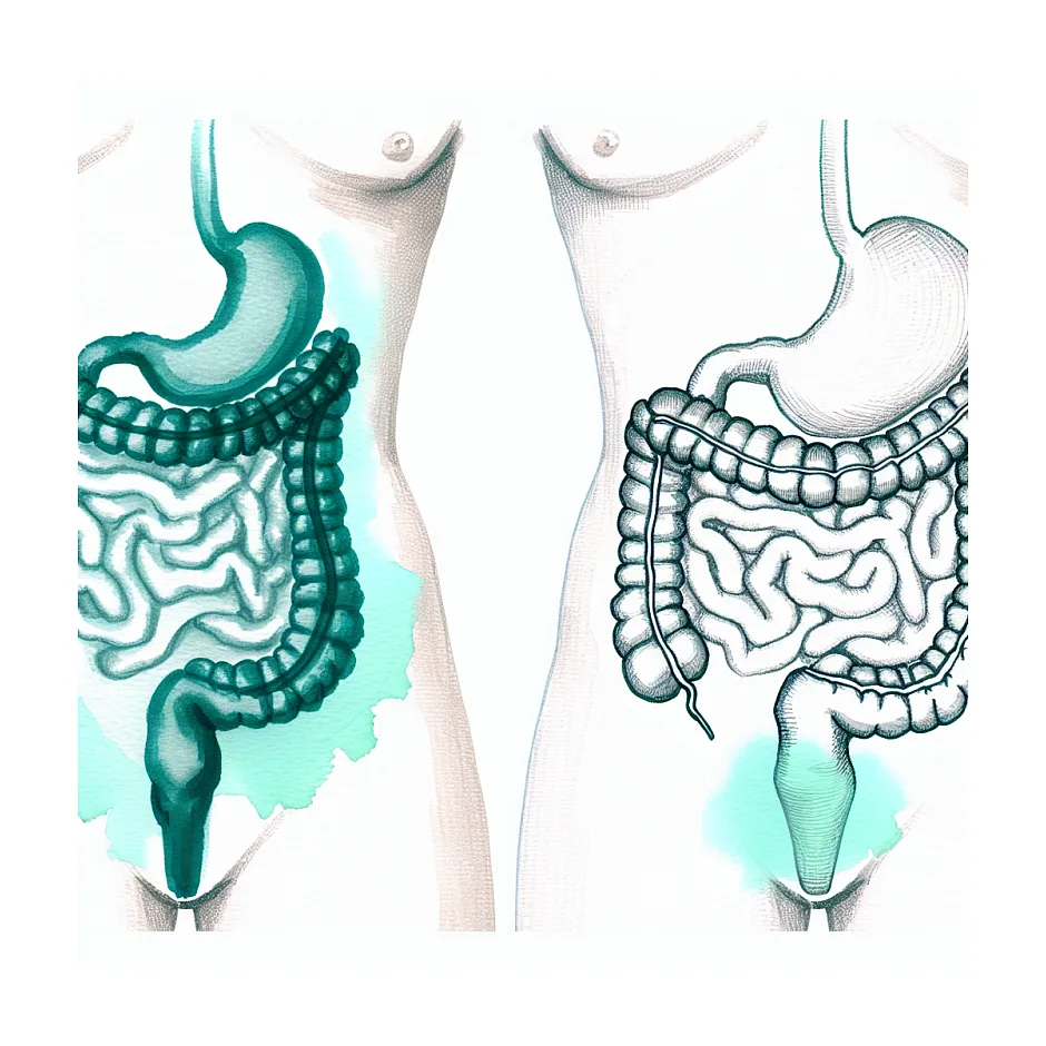 درد شکمی هنگام نفس عمیق با روده تحریک‌پذیر