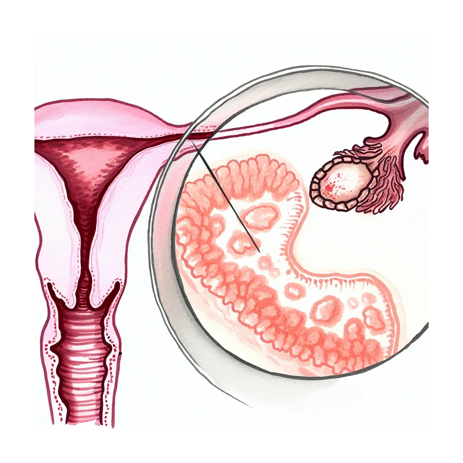 افزایش ضخامت اندومتر در تنبلی تخمدان و خطر سرطان