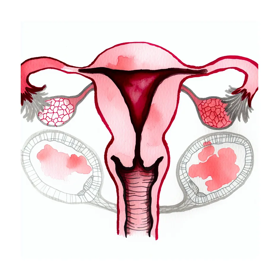 لکه‌بینی قهوه‌ای طولانی در کم کاری تیروئید