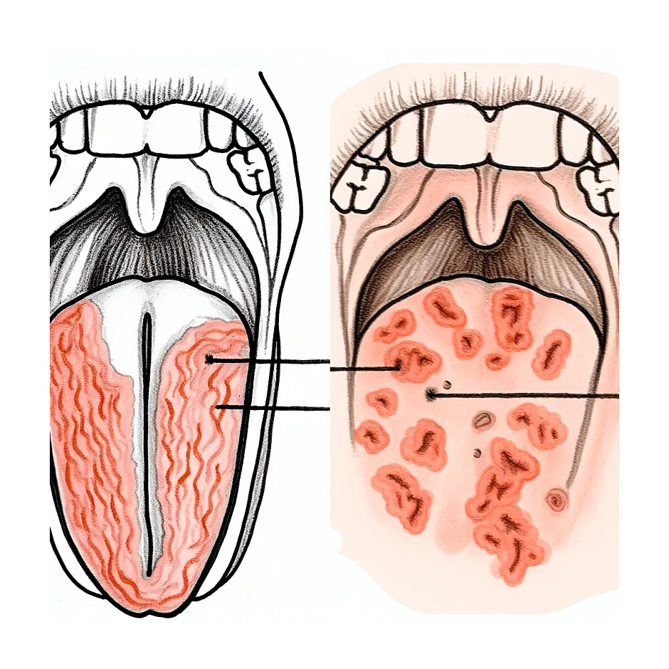 کبره پرز زبان؛ علت و راهکارهای فوری
