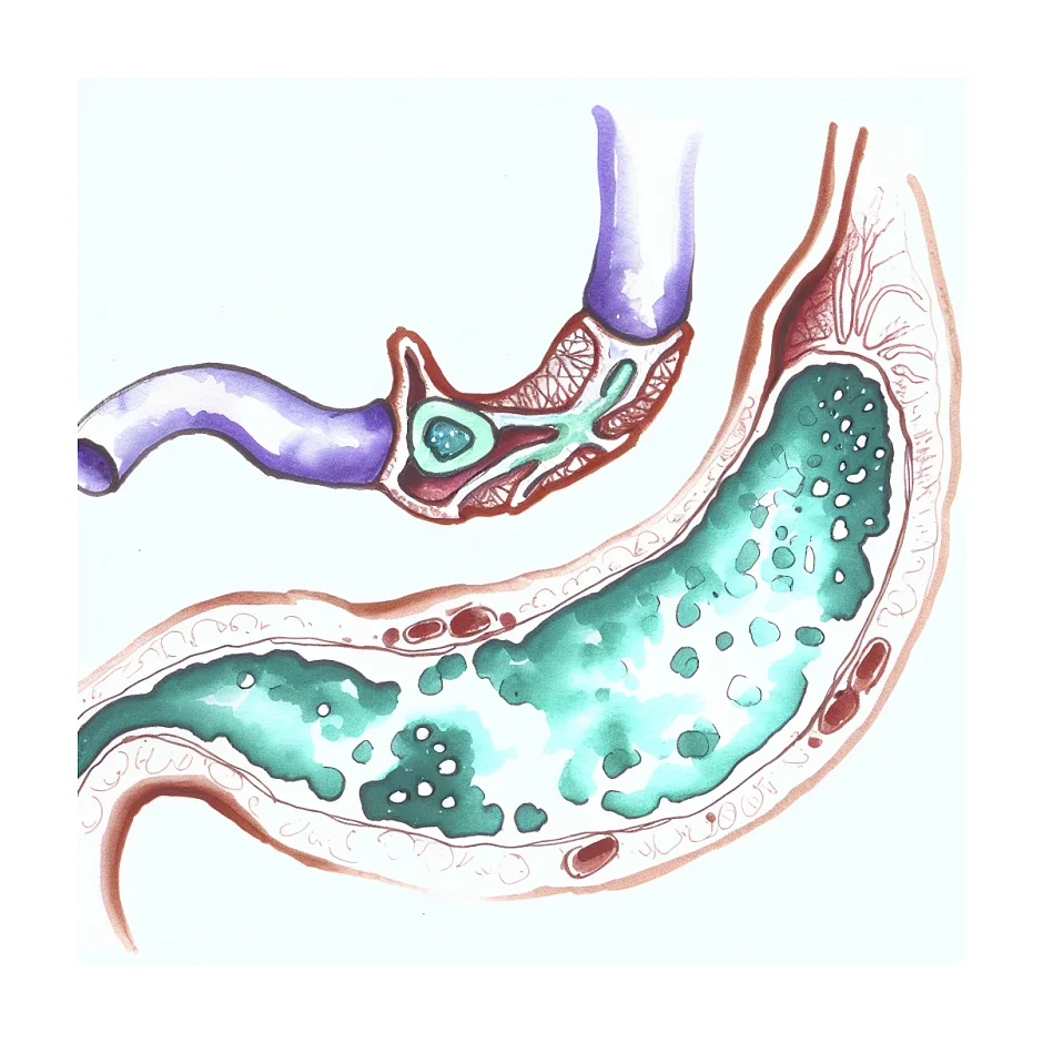 علت گشاد شدن مجاری صفراوی بدون وجود سنگ