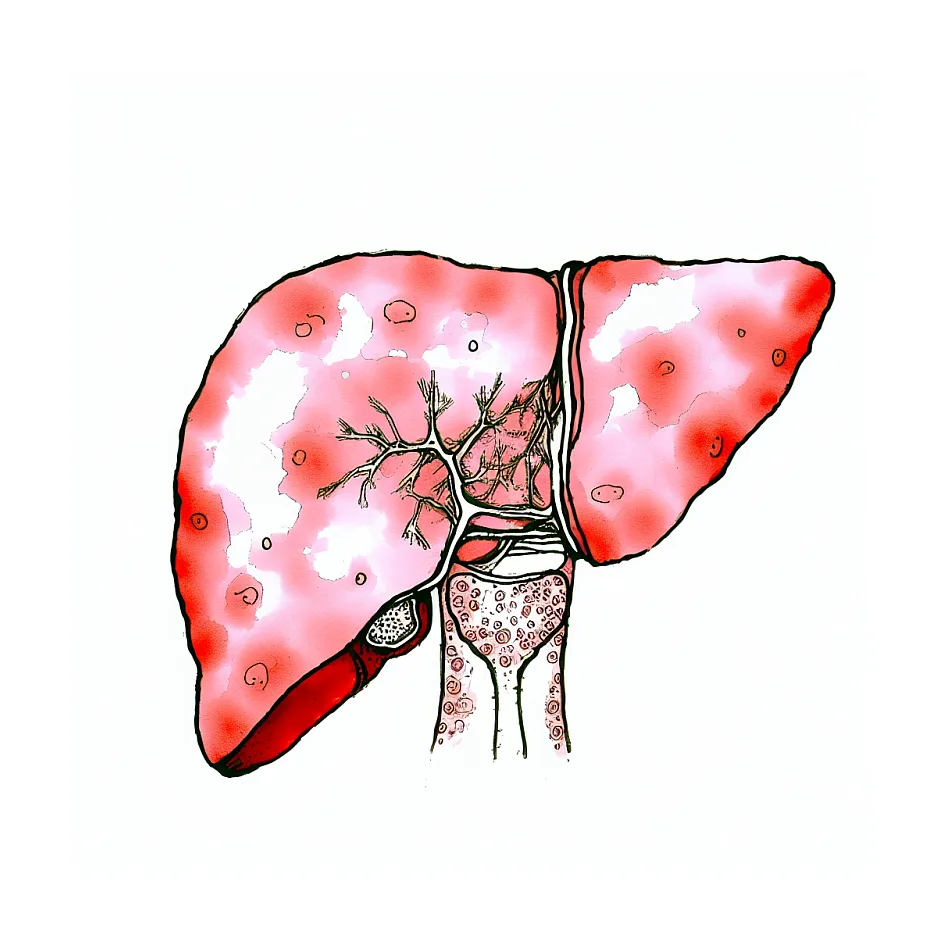 اثرات بیماری های کبدی بر جوش صورت