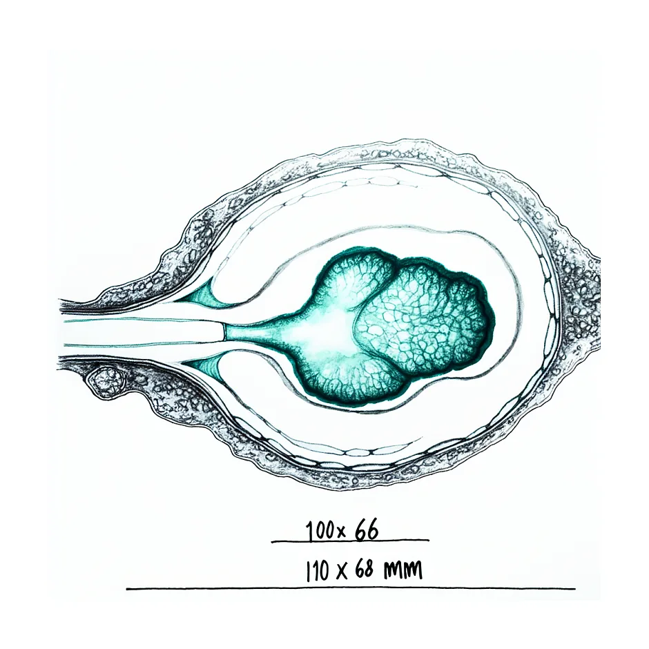 درمان کیست بزرگ با سپتای ظریف 100×68