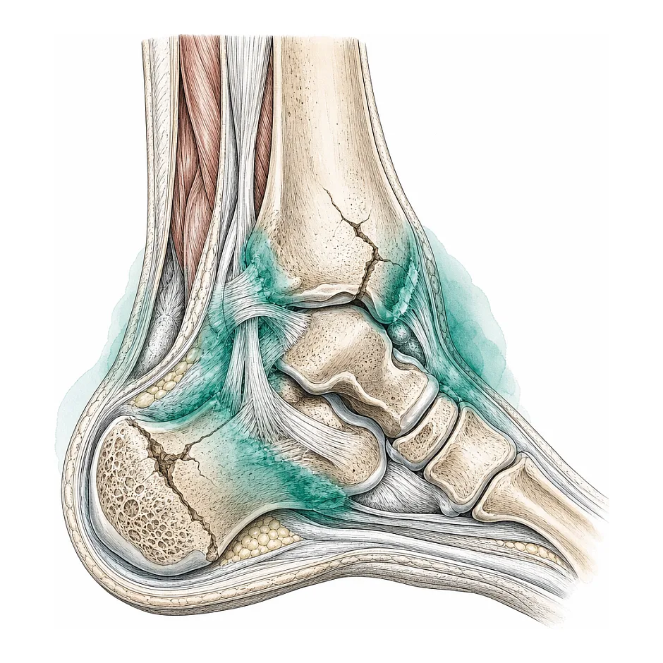 ورم مچ پا پس از شکستگی: آیا طبیعی است؟