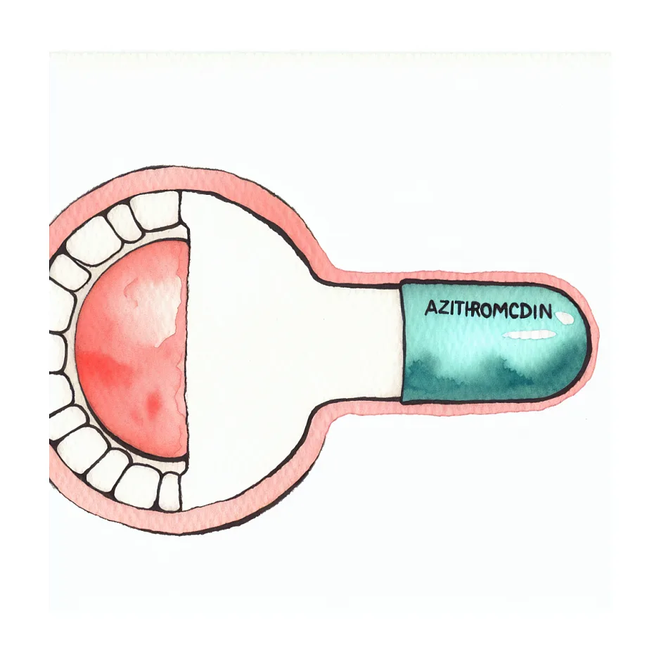 تداخل قرص ال‌دی با آزیترومایسین؛ لازم است نگران باشم؟