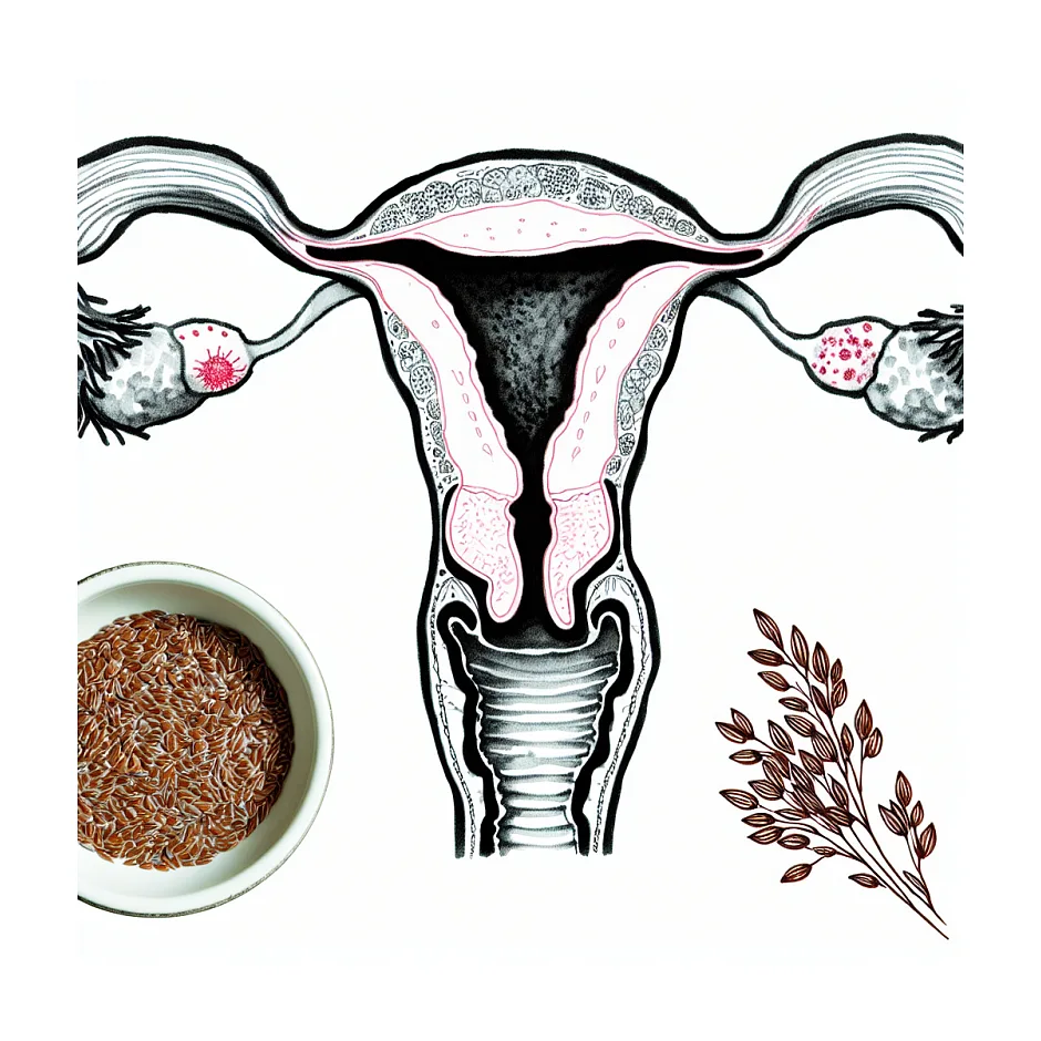 دانه کتان و تأثیر بر قاعدگی و هورمون‌ها