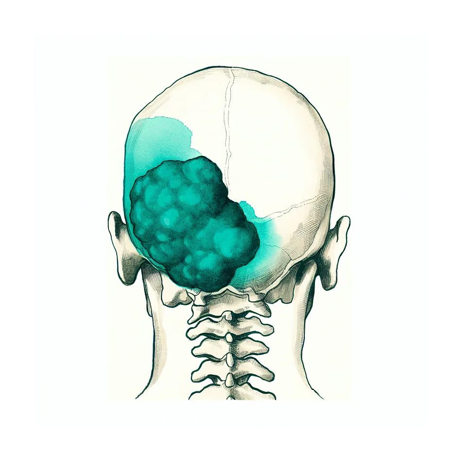 توده پشت سر و ارتباط با تومور یا لنفوم