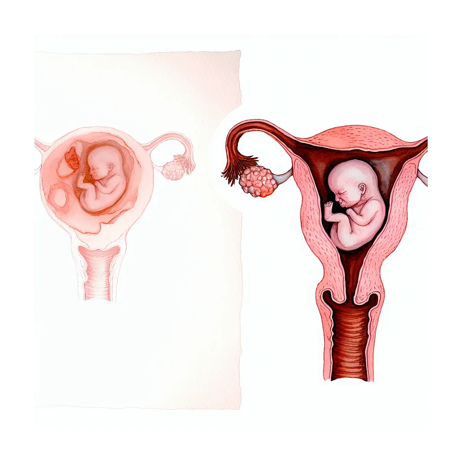 آیا سونوگرافی می‌تواند یک جنین دوقلو را نشان ندهد؟