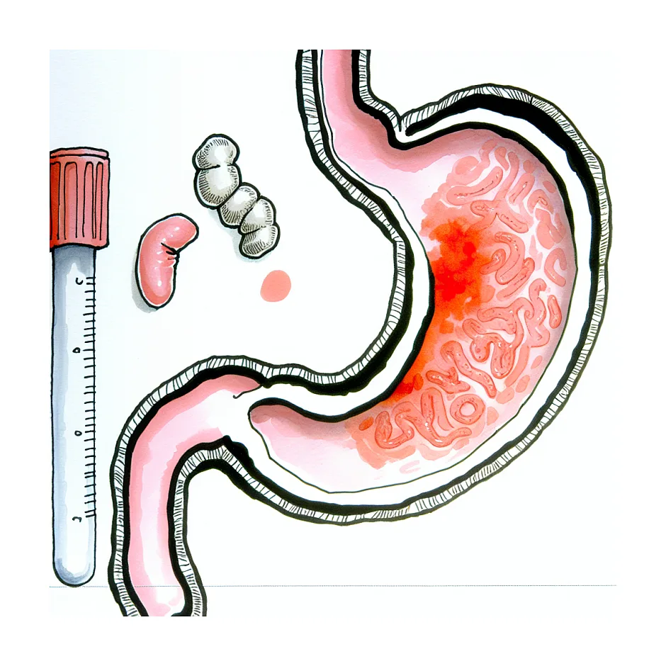 ورم شدید معده و هلیکوباکتر؛ نیاز به آندوسکوپی مجدد؟