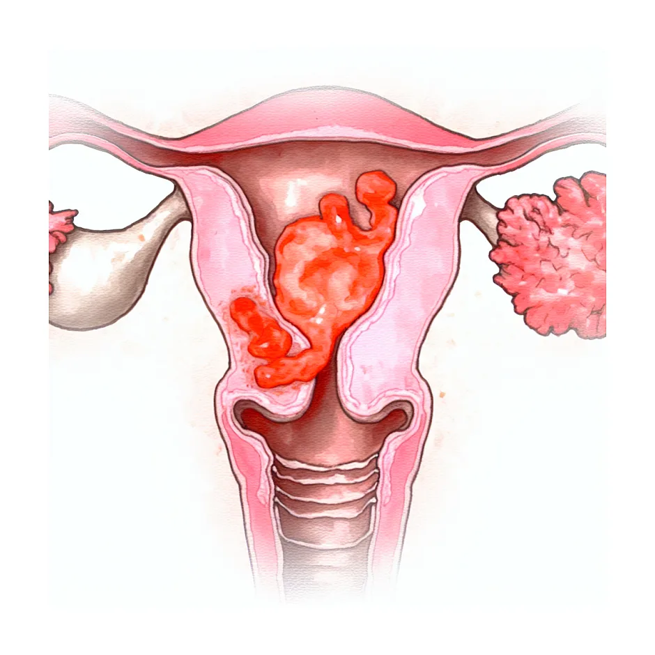 بقایای بارداری ۱۰×۹ میلی‌متر و نیاز به کورتاژ