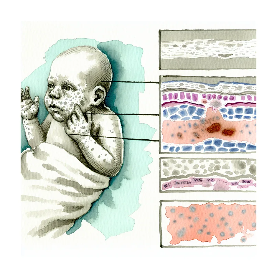 خطر آبله مرغان برای نوزاد یک ماهه