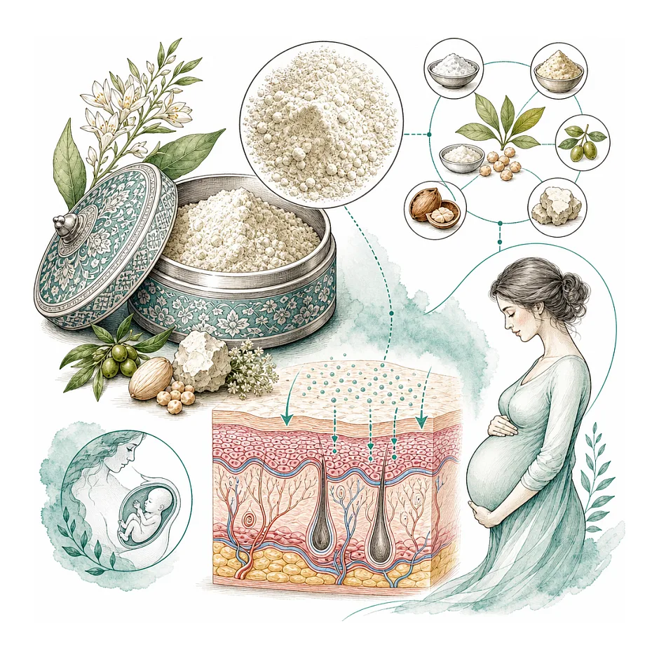 استفاده از پودر نوره بدون آرسنیک در بارداری؟