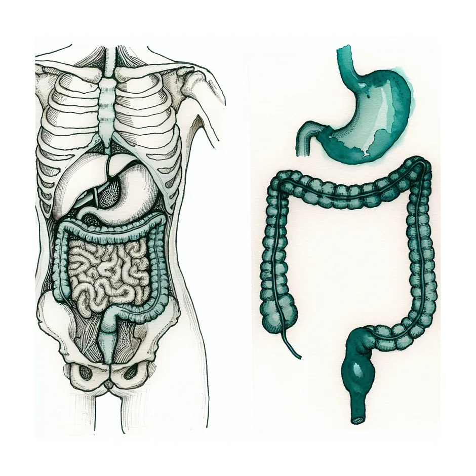 علت ورم زیر سینه چپ و ارتباط با روده تحریک‌پذیر