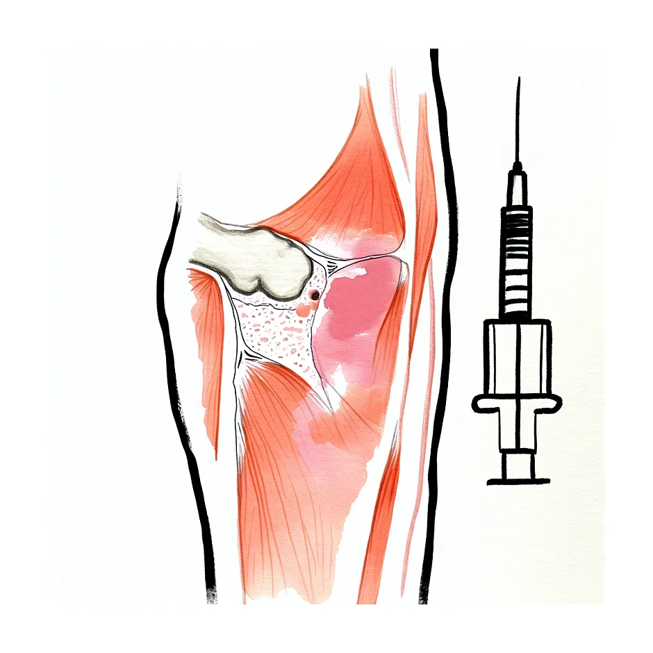 سفت شدن جای آمپول پروژسترون در بارداری