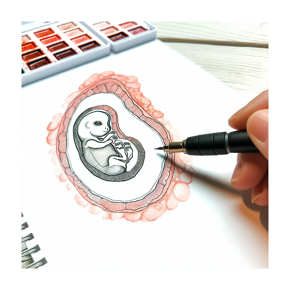 عدم رویت قلب جنین در هفته ششم بارداری