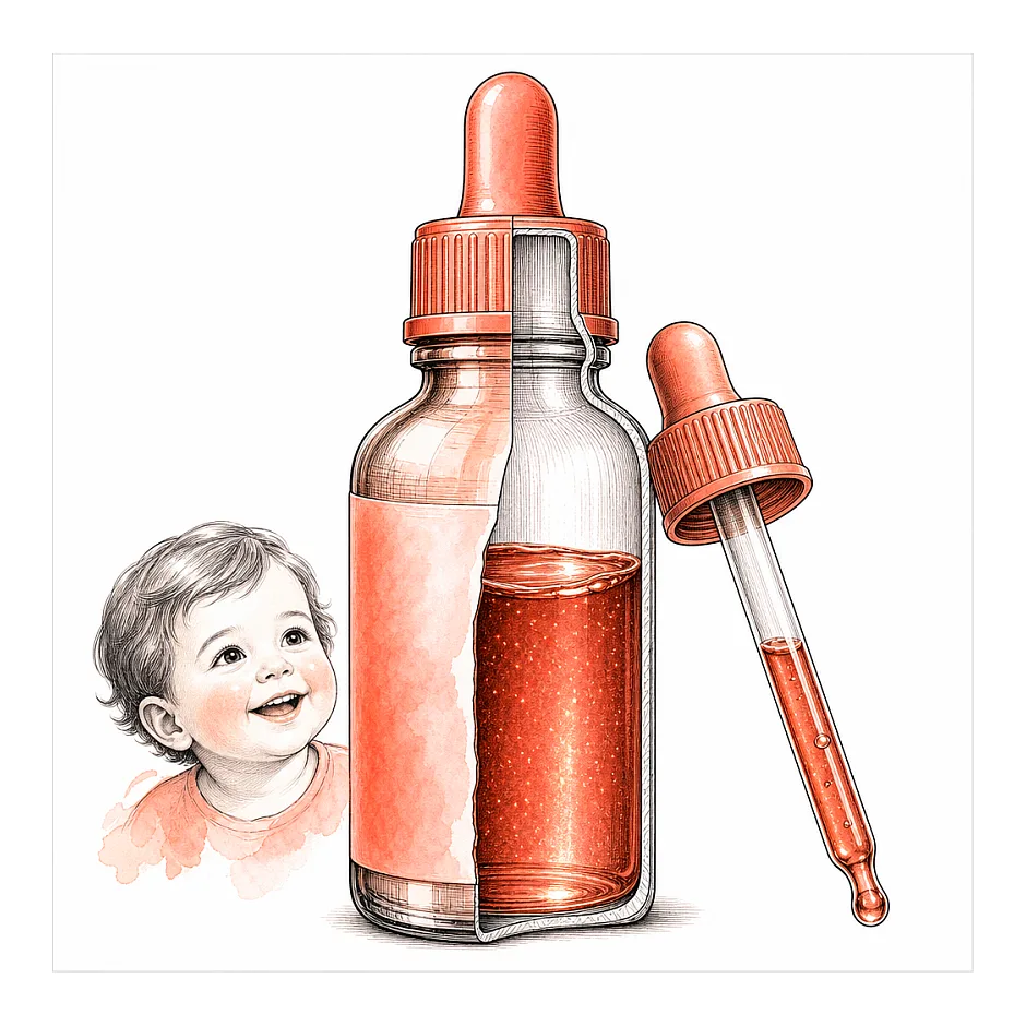 مصرف قطره آهن سیدرال برای کودک یازده ماهه: دوز و راهنمایی