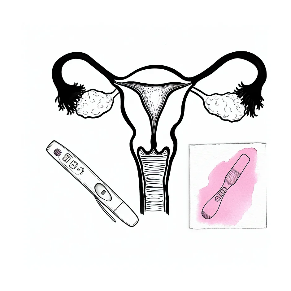 معنی خط کمرنگ در کیت تخمک‌گذاری و زمان نزدیکی