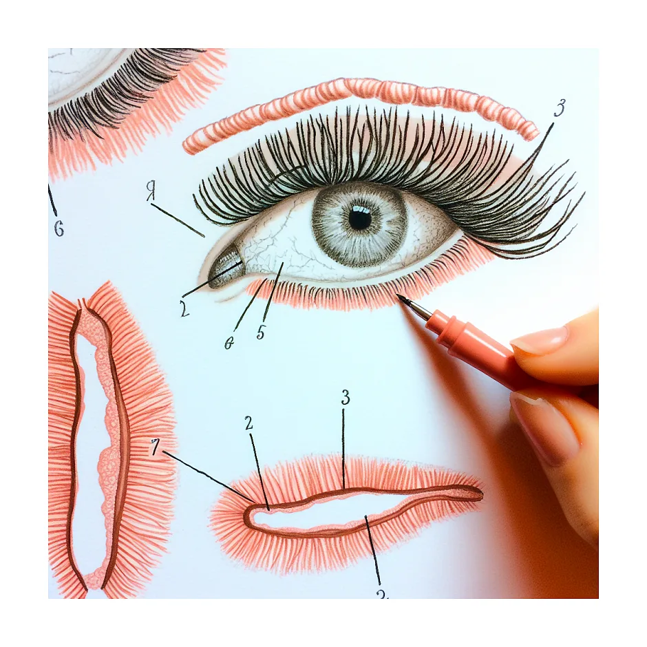 علت سفید شدن مژه و راه درمان