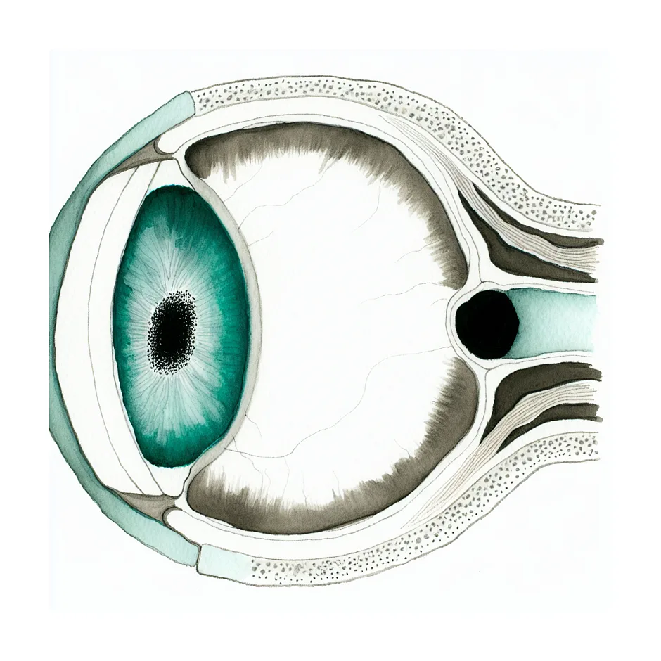 علت لکه سیاه روی سفیدی چشم کودک چیست؟