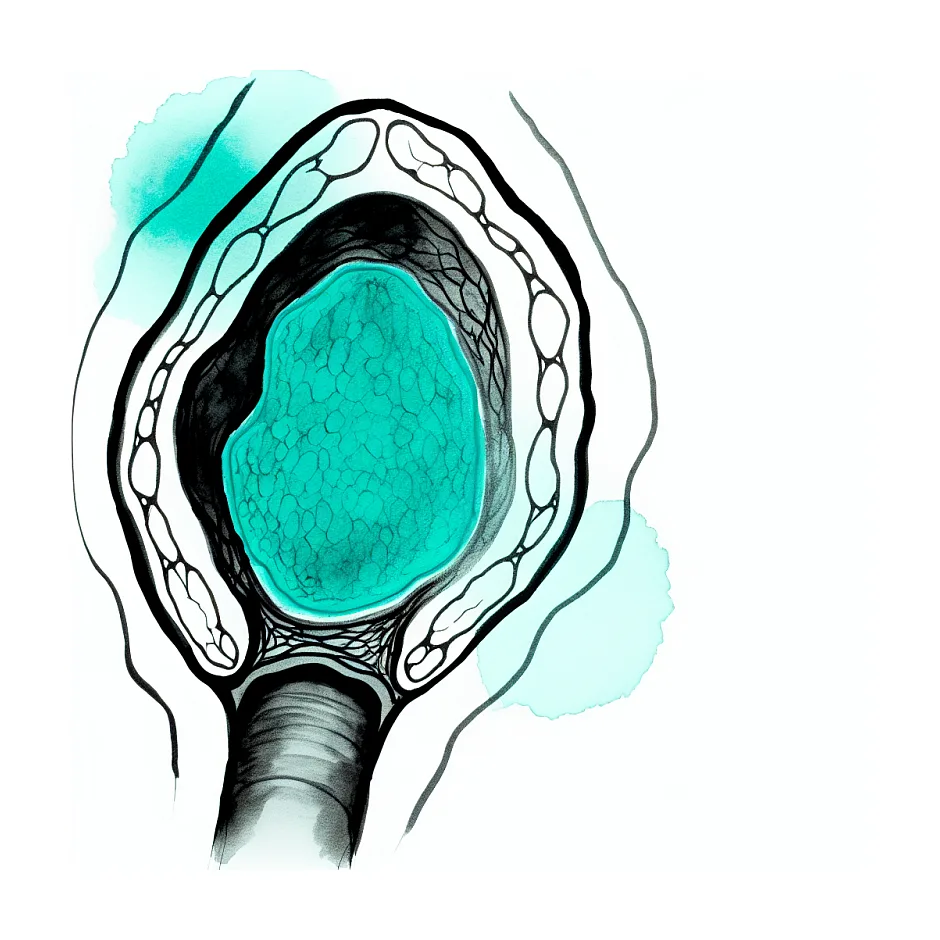 معنی لنف نود با هیلوم اکوژن و شکل بیضی در سونوگرافی