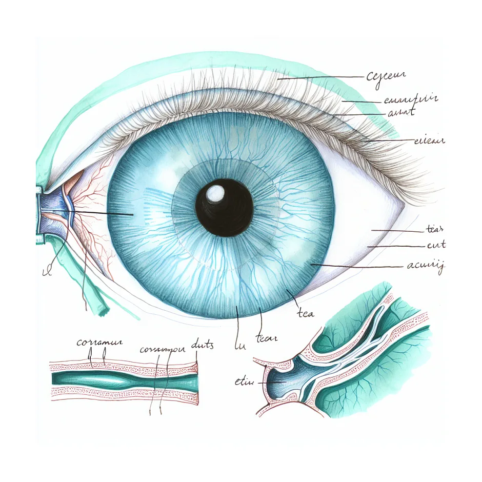 علت احساس جمع شدن آب و تاری گذرا در چشم